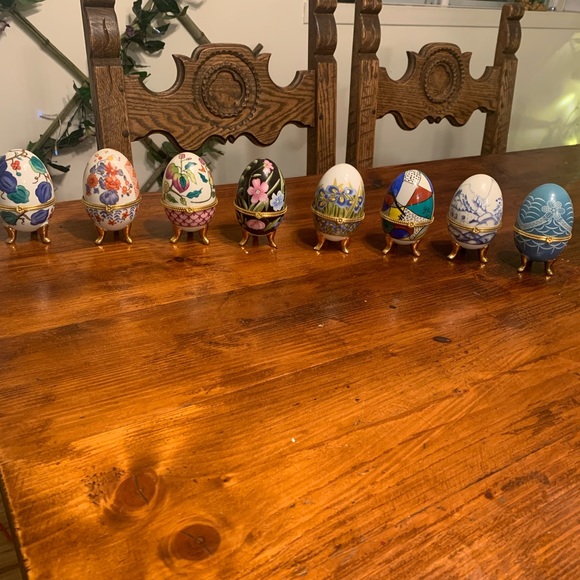 ๐ฅ๐ Wow 8 hand painted porcelain eggs ๐ - Picture 6 of 17